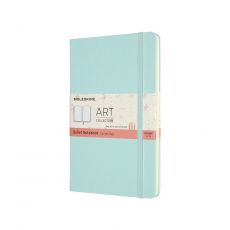 Блокнот Moleskine ART BULLET ARTBULNT3B24 80 л пунктир твердая обложка аквамарин