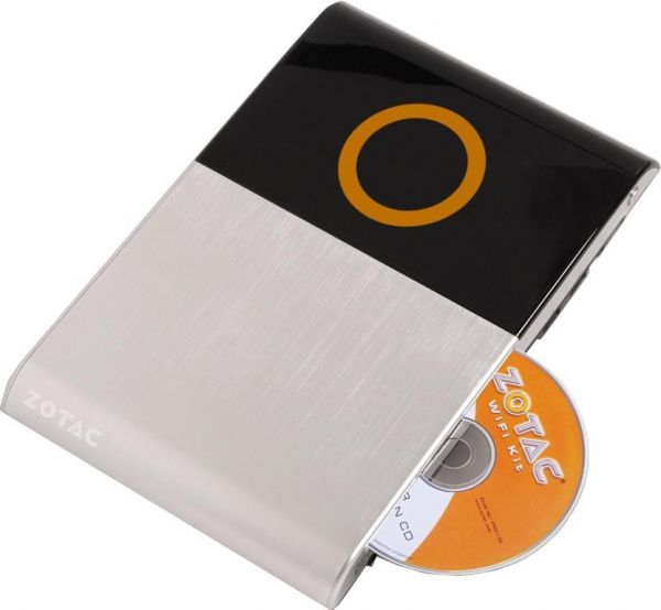 Компьютер ZOTAC ZBOX-ID31DVD-E/Atom D525/iNM10/NVIDIA ION Silver