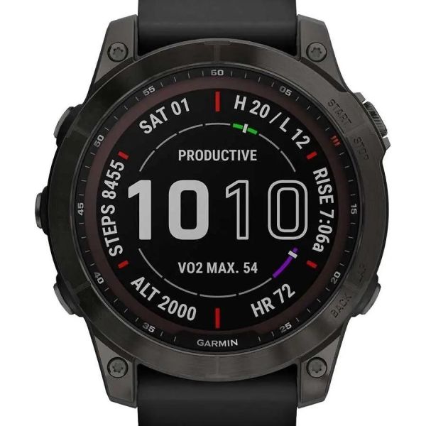 Умные часы Garmin Fenix 7 серый/черный [010-02540-21]