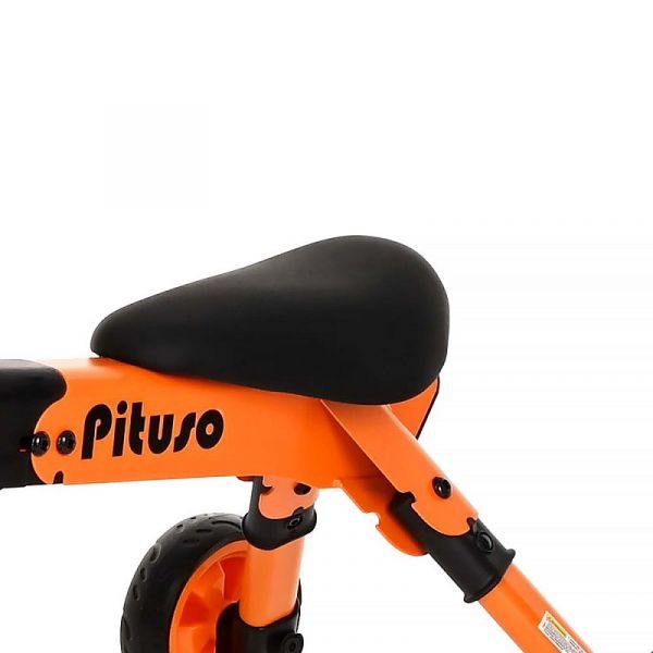 Велосипед для малыша Pituso 2 в 1 Букашка складной orange/оранжевый